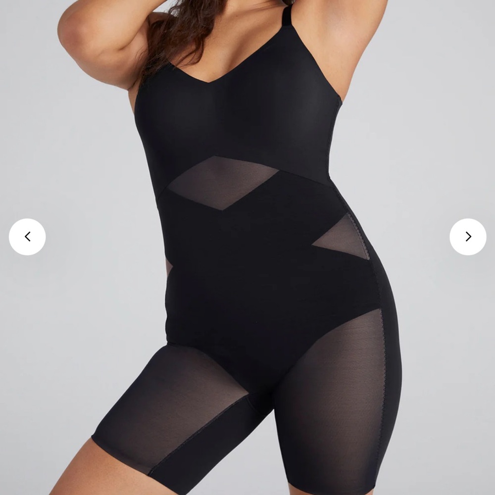 Honeylove Mid Thigh Bodysuit Shapewear